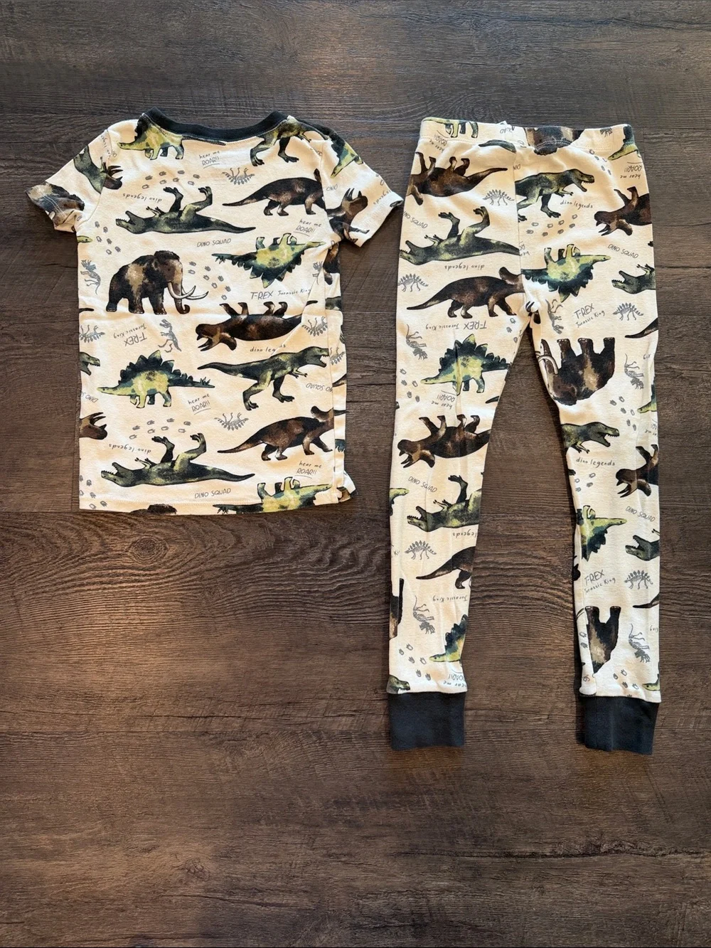 Kids Headquarters Boy's 7 4-PIece Snug Fit Pajama Set